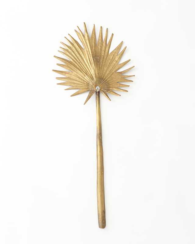 Brass Small Palm Leaf